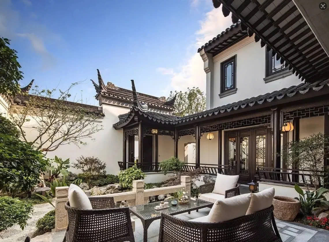 Thiết kế sân vườn biệt phủ đẳng cấp - zions